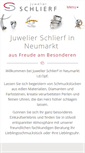 Mobile Screenshot of juwelier-schlierf.de